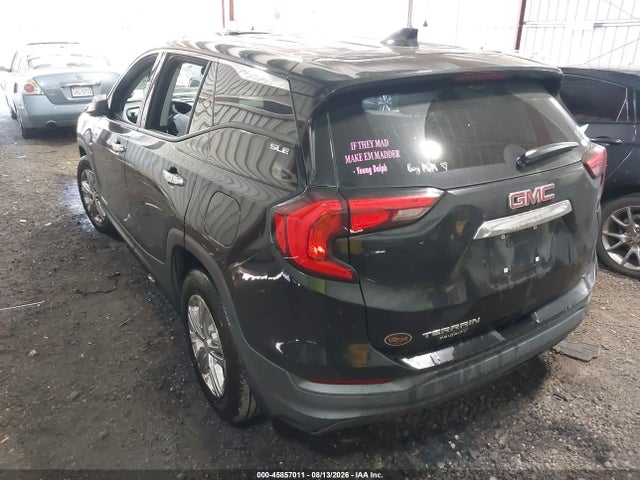 45857011 :رقم المزاد ، 3GKALMEV0JL258762 vin ، 2018 Gmc Terrain Sle مزاد بيع