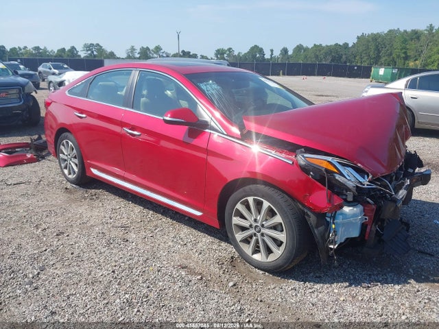 2017 Hyundai Sonata Limited მანქანა იყიდება აუქციონზე, vin: 5NPE34AFXHH569945, აუქციონის ნომერი: 45857045