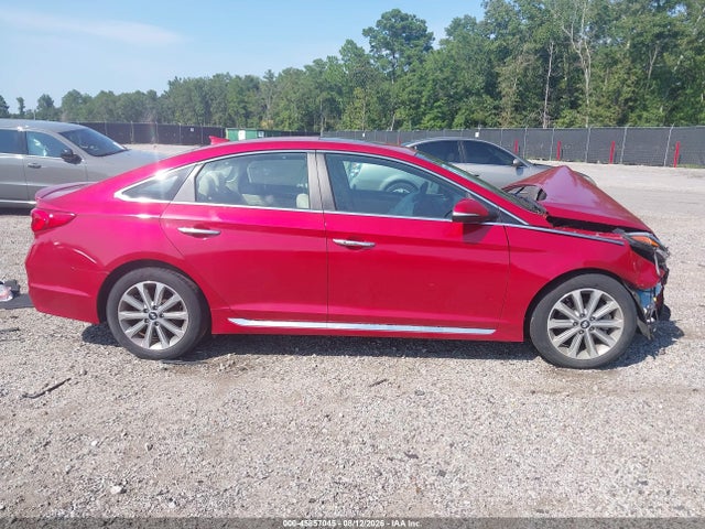 2017 Hyundai Sonata Limited მანქანა იყიდება აუქციონზე, vin: 5NPE34AFXHH569945, აუქციონის ნომერი: 45857045
