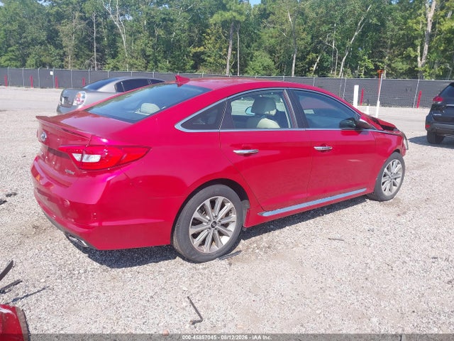 2017 Hyundai Sonata Limited მანქანა იყიდება აუქციონზე, vin: 5NPE34AFXHH569945, აუქციონის ნომერი: 45857045