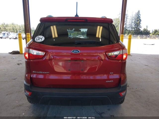 MAJ6P1UL7JC214389 Ford Ecosport Se