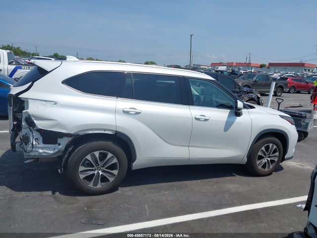 45857173 :رقم المزاد ، 5TDGARAH8NS512341 vin ، 2022 Toyota Highlander Hybrid Xle مزاد بيع