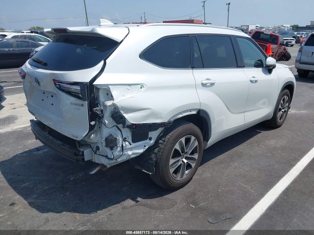 45857173 :رقم المزاد ، 5TDGARAH8NS512341 vin ، 2022 Toyota Highlander Hybrid Xle مزاد بيع