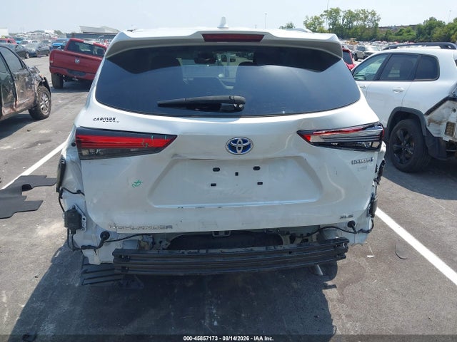 45857173 :رقم المزاد ، 5TDGARAH8NS512341 vin ، 2022 Toyota Highlander Hybrid Xle مزاد بيع