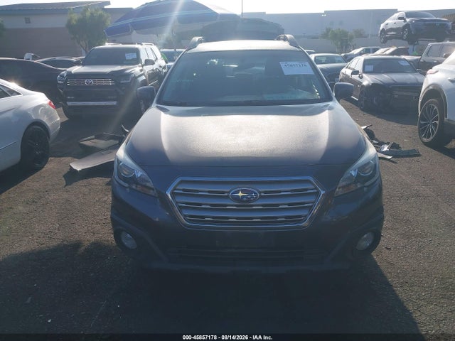 2015 Subaru Outback 2.5i Premium მანქანა იყიდება აუქციონზე, vin: 4S4BSACC1F3212956, აუქციონის ნომერი: 45857178