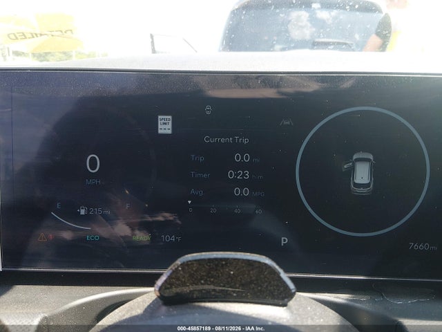 45857189 :رقم المزاد ، KM8JCDD10SU274845 vin ، 2025 Hyundai Tucson Hybrid Sel Convenience مزاد بيع