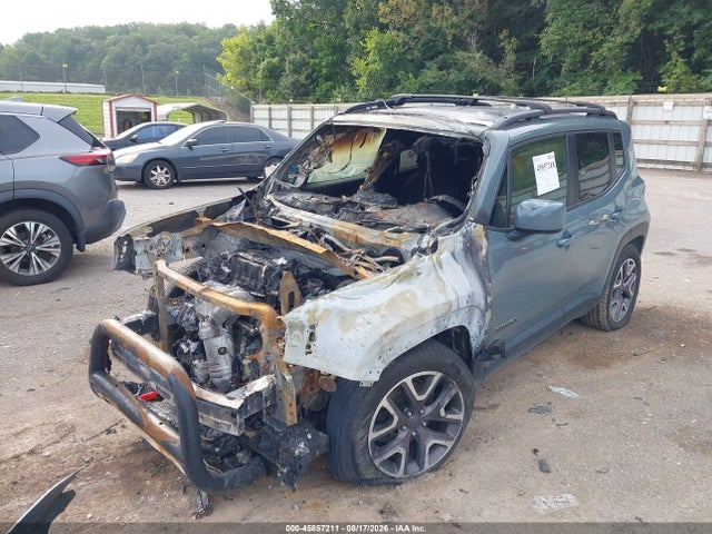 Продаж на аукціоні авто 2016 Jeep Renegade Latitude, vin: ZACCJBBT3GPD32080, номер лоту: 45857211