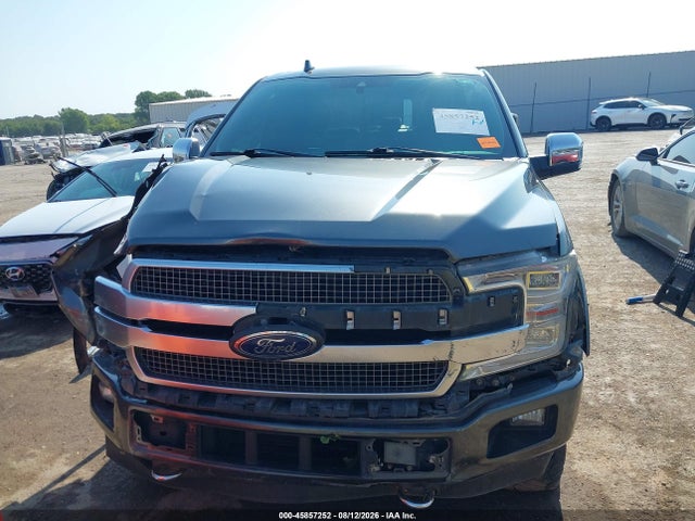 2018 Ford F-150 Platinum მანქანა იყიდება აუქციონზე, vin: 1FTEW1EG0JFD42725, აუქციონის ნომერი: 45857252