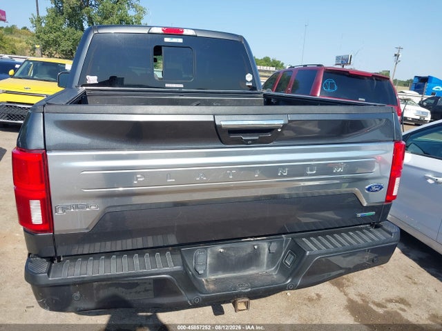 2018 Ford F-150 Platinum მანქანა იყიდება აუქციონზე, vin: 1FTEW1EG0JFD42725, აუქციონის ნომერი: 45857252