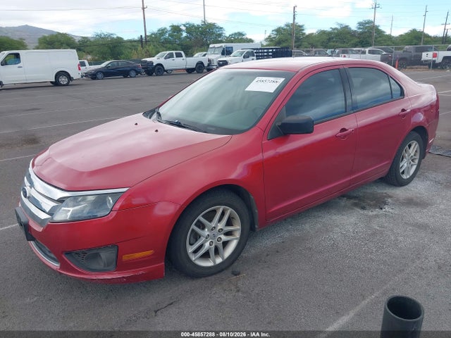 2010 Ford Fusion S მანქანა იყიდება აუქციონზე, vin: 3FAHP0GA3AR430822, აუქციონის ნომერი: 45857288