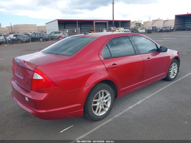 2010 Ford Fusion S მანქანა იყიდება აუქციონზე, vin: 3FAHP0GA3AR430822, აუქციონის ნომერი: 45857288