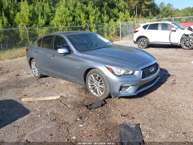 Продаж на аукціоні авто 2018 Infiniti Q50 3.0t Luxe, vin: JN1EV7AP0JM590645, номер лоту: 45857307