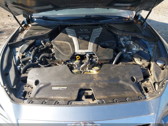 45857307 :رقم المزاد ، JN1EV7AP0JM590645 vin ، 2018 Infiniti Q50 3.0t Luxe مزاد بيع