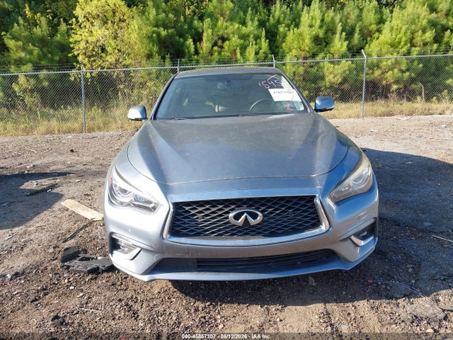 45857307 :رقم المزاد ، JN1EV7AP0JM590645 vin ، 2018 Infiniti Q50 3.0t Luxe مزاد بيع