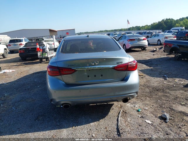 45857307 :رقم المزاد ، JN1EV7AP0JM590645 vin ، 2018 Infiniti Q50 3.0t Luxe مزاد بيع