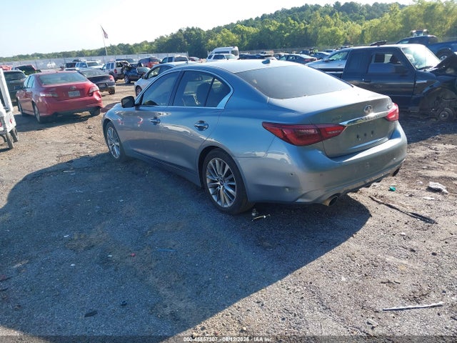 45857307 :رقم المزاد ، JN1EV7AP0JM590645 vin ، 2018 Infiniti Q50 3.0t Luxe مزاد بيع