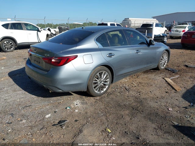45857307 :رقم المزاد ، JN1EV7AP0JM590645 vin ، 2018 Infiniti Q50 3.0t Luxe مزاد بيع