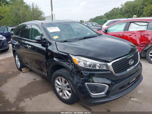 45857327 :رقم المزاد ، 5XYPGDA58GG110584 vin ، 2016 Kia Sorento 3.3l Lx مزاد بيع