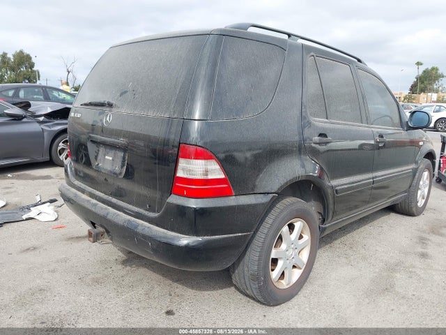 1999 Mercedes-benz Ml 430 მანქანა იყიდება აუქციონზე, vin: 4JGAB72E8XA084729, აუქციონის ნომერი: 45857328