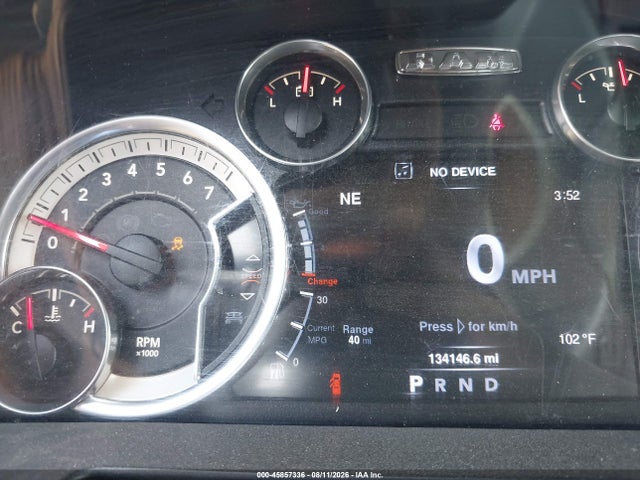 45857336 :رقم المزاد ، 3C6UR5FJ4GG351088 vin ، 2016 Ram 2500 Laramie مزاد بيع