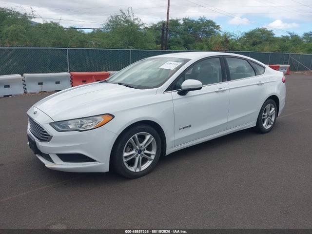 3FA6P0UU7JR273754 Ford Fusion Hybrid S