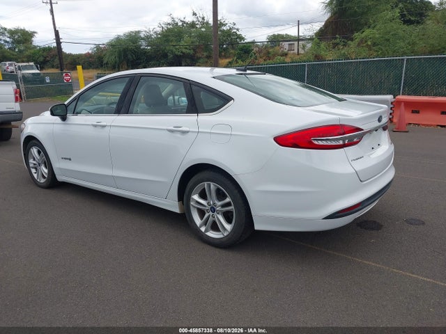 3FA6P0UU7JR273754 Ford Fusion Hybrid S
