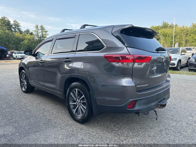 2018 Toyota Highlander Xle მანქანა იყიდება აუქციონზე, vin: 5TDJZRFH5JS535979, აუქციონის ნომერი: 45857416
