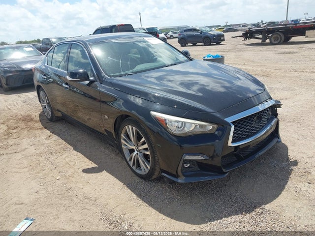 Продаж на аукціоні авто 2018 Infiniti Q50 3.0t Sport, vin: JN1EV7ARXJM436333, номер лоту: 45857435