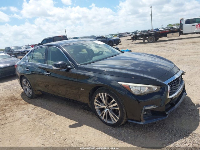 Продаж на аукціоні авто 2018 Infiniti Q50 3.0t Sport, vin: JN1EV7ARXJM436333, номер лоту: 45857435