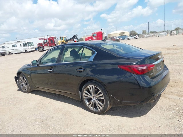 Продаж на аукціоні авто 2018 Infiniti Q50 3.0t Sport, vin: JN1EV7ARXJM436333, номер лоту: 45857435