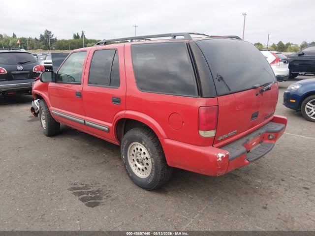 Aukcja sprzedaży 2000 Chevrolet Blazer Ls, vin: 1GNDT13WXY2404039, numer aukcji: 45857440