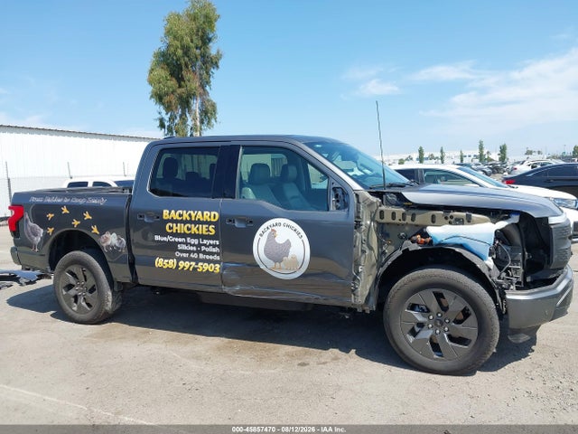 45857470 :رقم المزاد ، 1FTVW3L76SWG02352 vin ، 2025 Ford F-150 Lightning Flash مزاد بيع