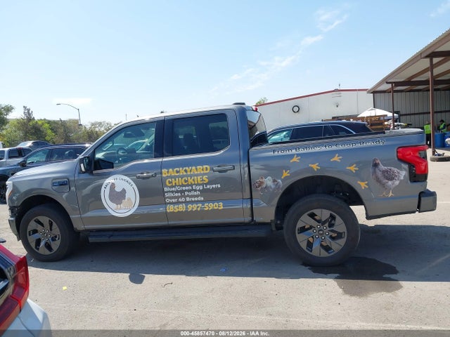 45857470 :رقم المزاد ، 1FTVW3L76SWG02352 vin ، 2025 Ford F-150 Lightning Flash مزاد بيع