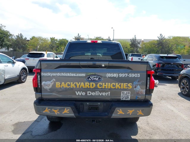45857470 :رقم المزاد ، 1FTVW3L76SWG02352 vin ، 2025 Ford F-150 Lightning Flash مزاد بيع