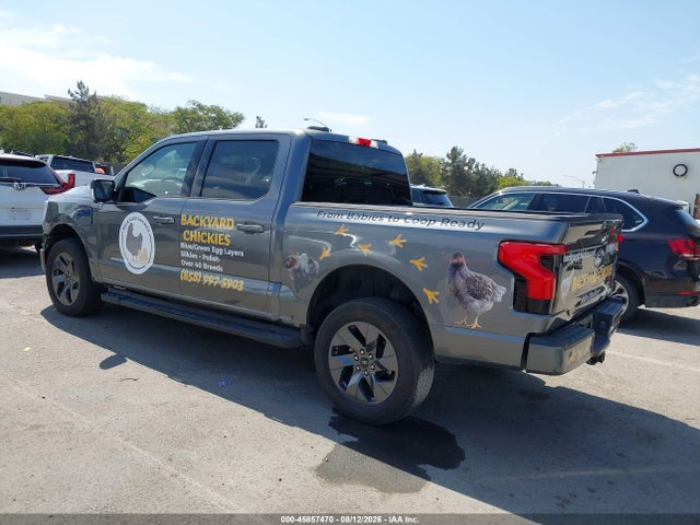 45857470 :رقم المزاد ، 1FTVW3L76SWG02352 vin ، 2025 Ford F-150 Lightning Flash مزاد بيع