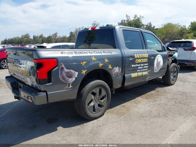45857470 :رقم المزاد ، 1FTVW3L76SWG02352 vin ، 2025 Ford F-150 Lightning Flash مزاد بيع