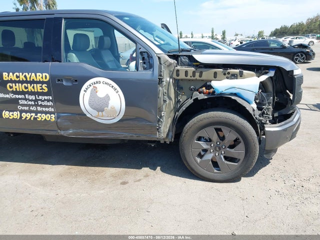 45857470 :رقم المزاد ، 1FTVW3L76SWG02352 vin ، 2025 Ford F-150 Lightning Flash مزاد بيع