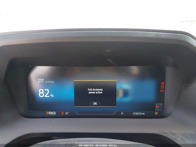 45857470 :رقم المزاد ، 1FTVW3L76SWG02352 vin ، 2025 Ford F-150 Lightning Flash مزاد بيع