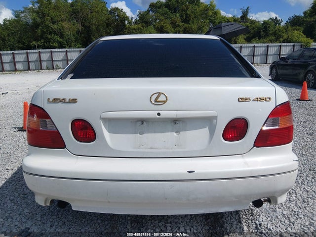 45857498 :رقم المزاد ، JT8BH68X9Y0026273 vin ، 2000 Lexus Gs 400 مزاد بيع