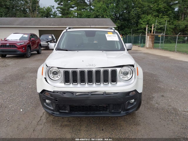 2018 Jeep Renegade Limited 4x4 მანქანა იყიდება აუქციონზე, vin: ZACCJBDB7JPH81662, აუქციონის ნომერი: 45857512