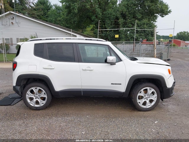 2018 Jeep Renegade Limited 4x4 მანქანა იყიდება აუქციონზე, vin: ZACCJBDB7JPH81662, აუქციონის ნომერი: 45857512