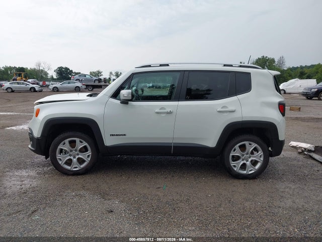 2018 Jeep Renegade Limited 4x4 მანქანა იყიდება აუქციონზე, vin: ZACCJBDB7JPH81662, აუქციონის ნომერი: 45857512
