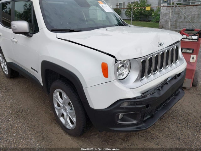 2018 Jeep Renegade Limited 4x4 მანქანა იყიდება აუქციონზე, vin: ZACCJBDB7JPH81662, აუქციონის ნომერი: 45857512