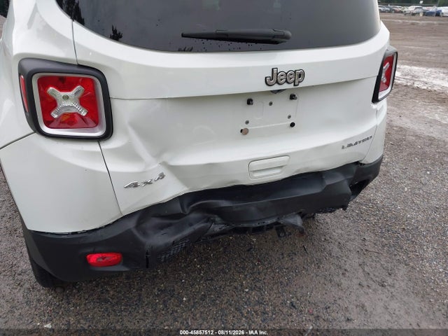 2018 Jeep Renegade Limited 4x4 მანქანა იყიდება აუქციონზე, vin: ZACCJBDB7JPH81662, აუქციონის ნომერი: 45857512