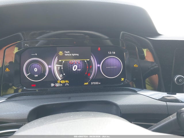 45857524 :رقم المزاد ، WVWH87CD0NW163268 vin ، 2022 Volkswagen Golf Gti 2.0t S مزاد بيع