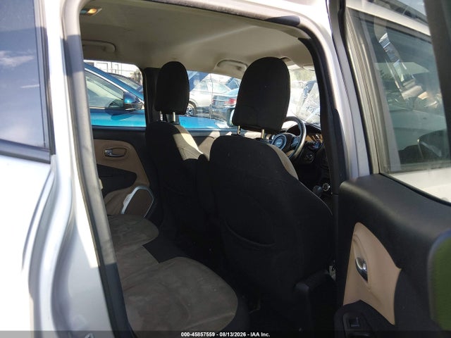 2015 Jeep Renegade Latitude მანქანა იყიდება აუქციონზე, vin: ZACCJABT2FPB25026, აუქციონის ნომერი: 45857559
