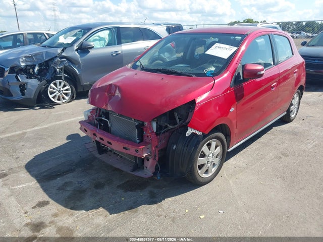 45857577 :رقم المزاد ، ML32A4HJ2FH050194 vin ، 2015 Mitsubishi Mirage Es مزاد بيع