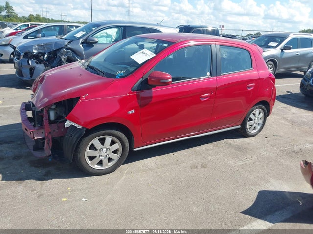 45857577 :رقم المزاد ، ML32A4HJ2FH050194 vin ، 2015 Mitsubishi Mirage Es مزاد بيع