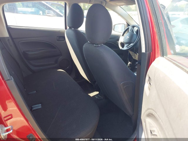 45857577 :رقم المزاد ، ML32A4HJ2FH050194 vin ، 2015 Mitsubishi Mirage Es مزاد بيع