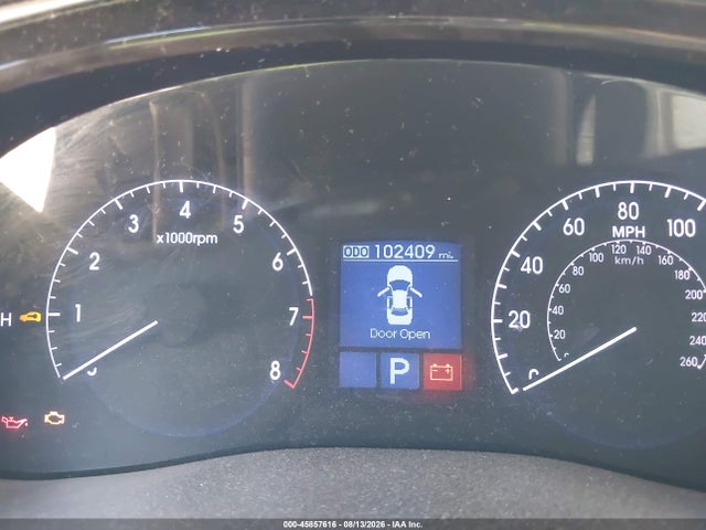 2013 Hyundai Genesis 3.8 მანქანა იყიდება აუქციონზე, vin: KMHGC4DD3DU244391, აუქციონის ნომერი: 45857616